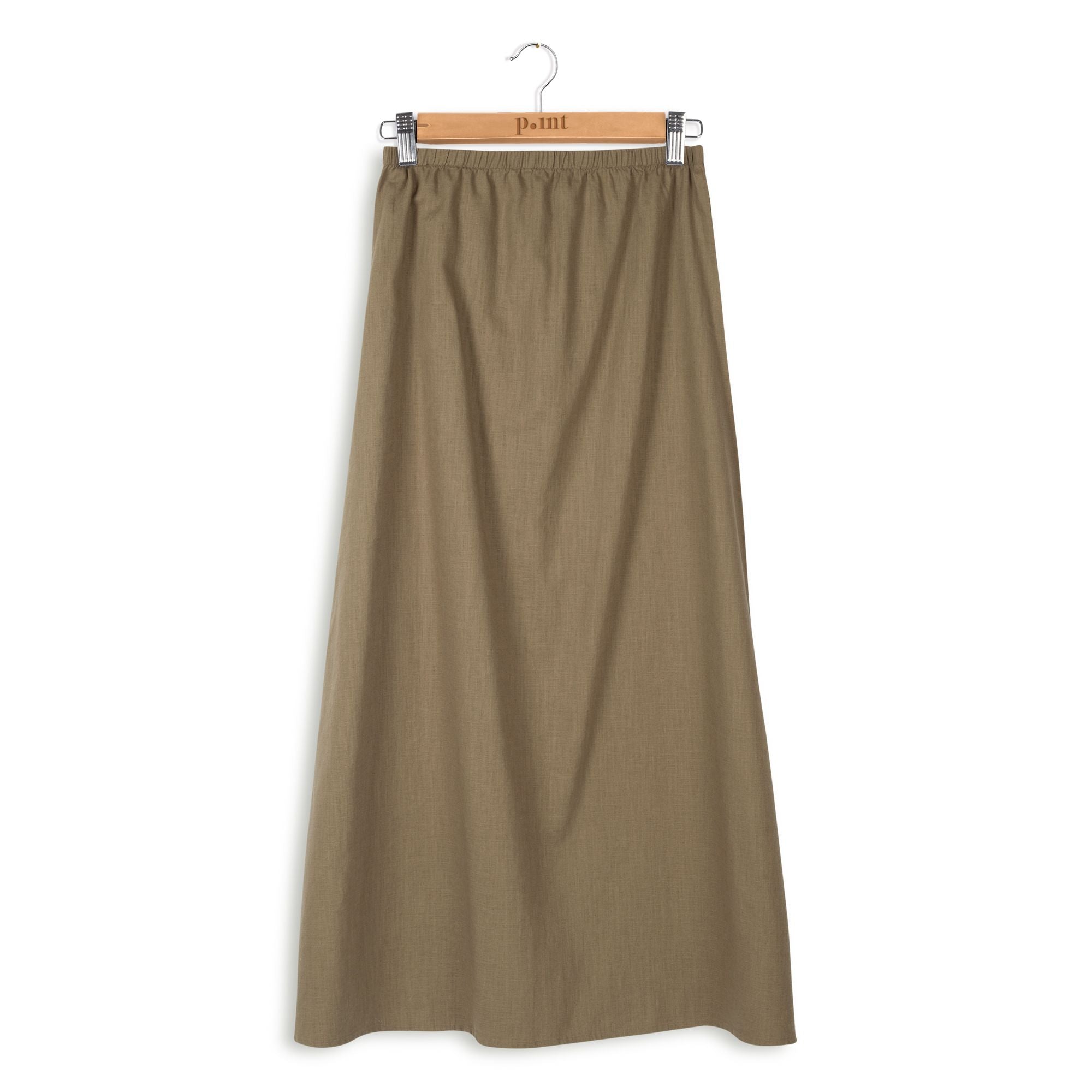 Point Linen A-line Maxi