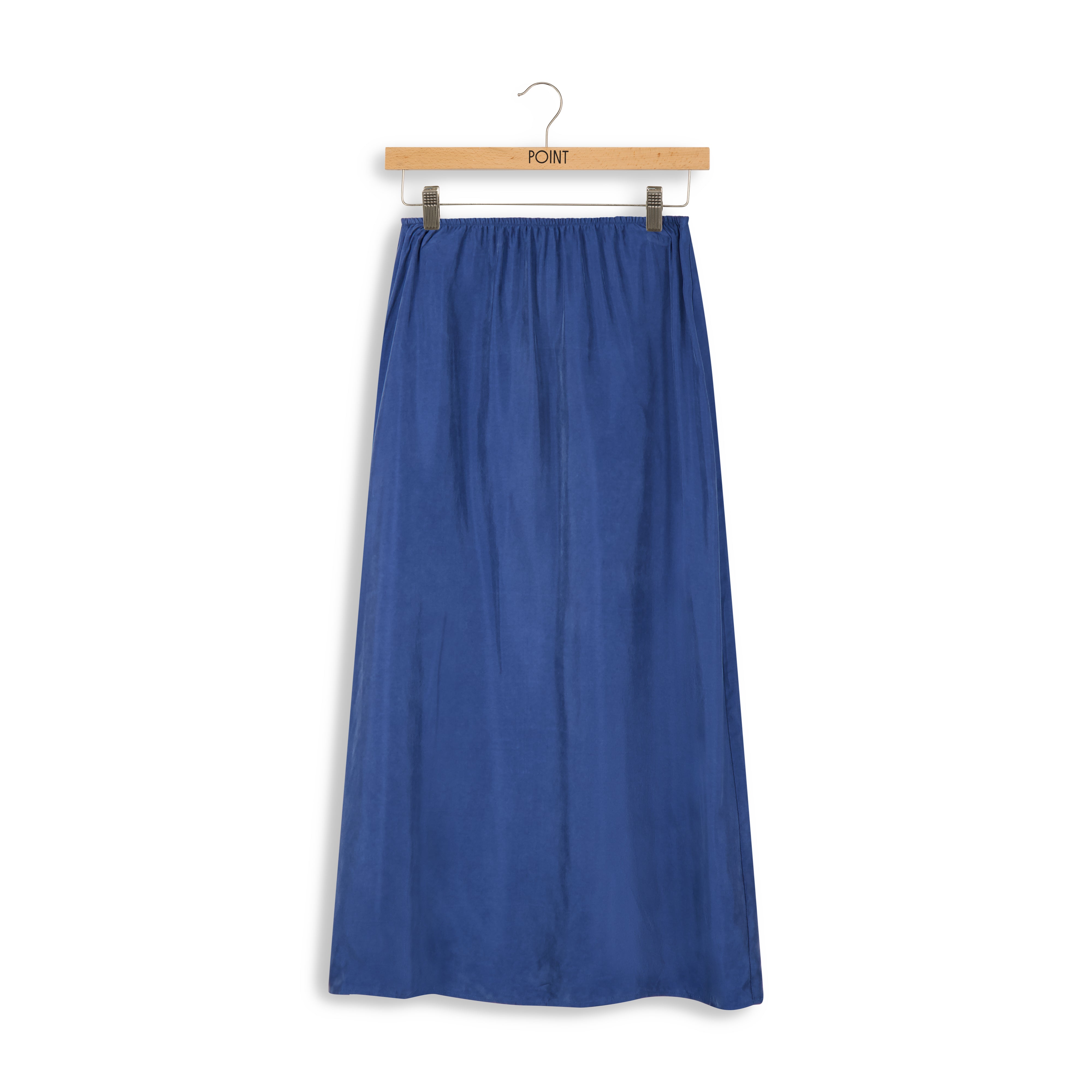 Point Sueded Aline Slip Skirt