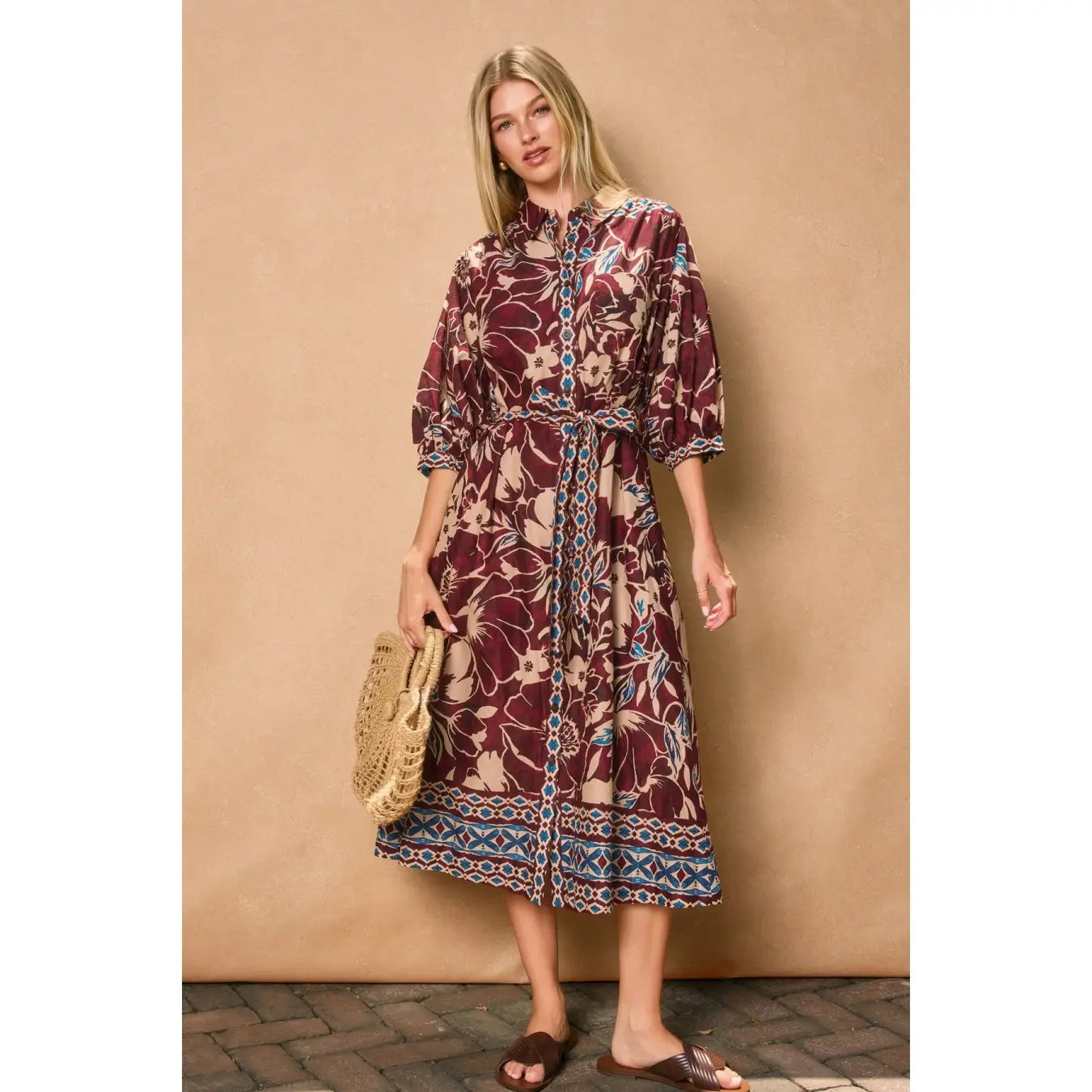 longline shirt dress Zahra Longline Shirt Dress