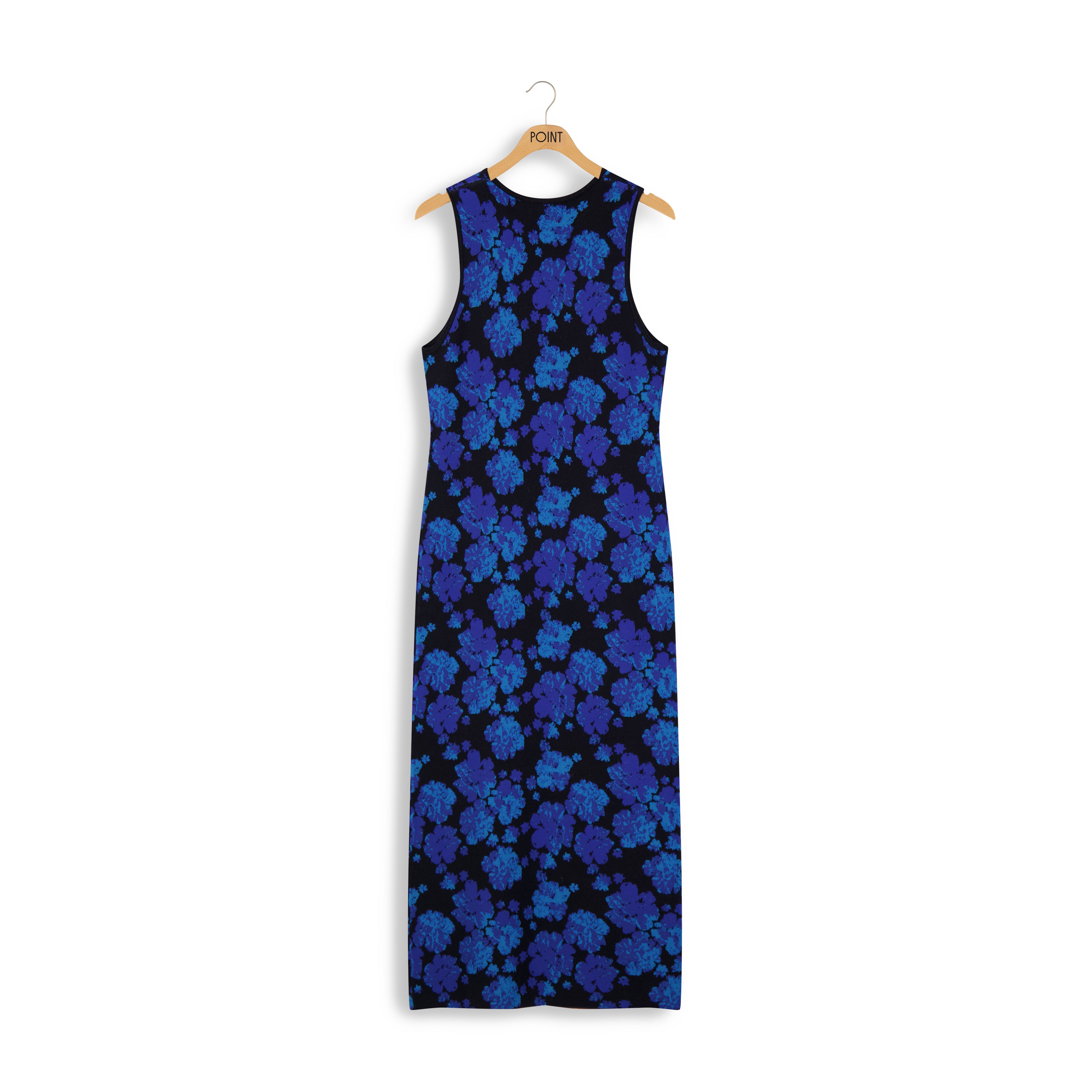 Point Jacquard Straight Dress