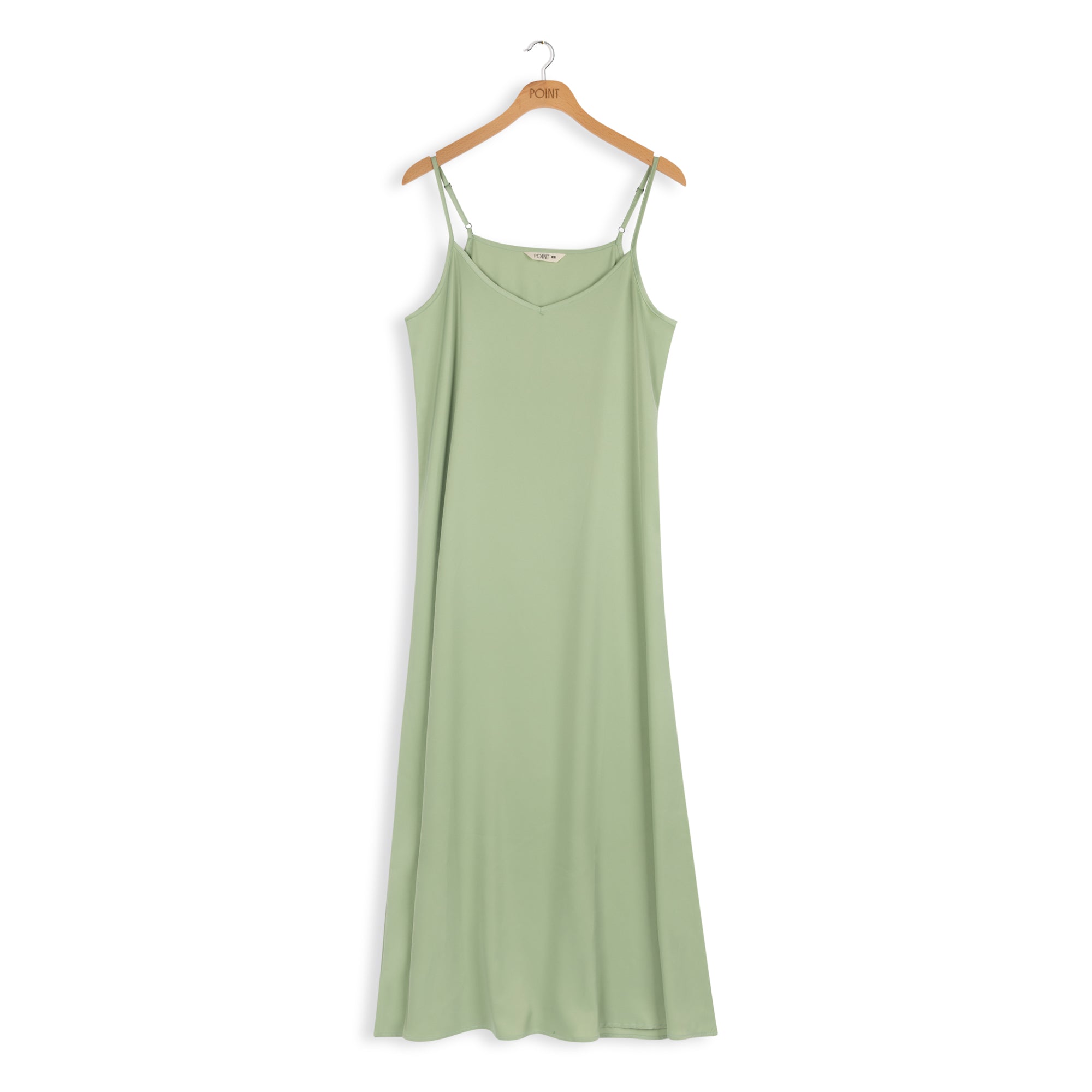 Point Maxi Satin Slip Dress Sheek Point Maxi Satin Slip Dress Sheek