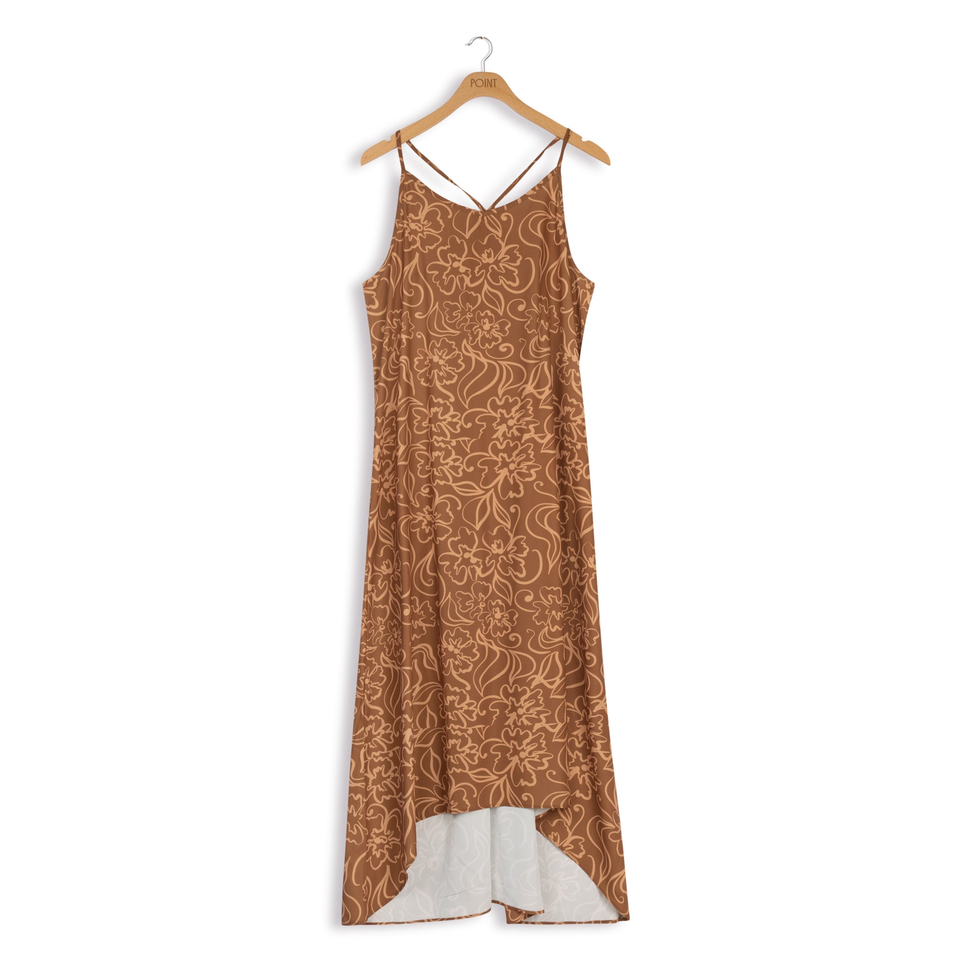 Point Hi Low Slip Dress Sheek Point Hi Low Slip Dress Sheek