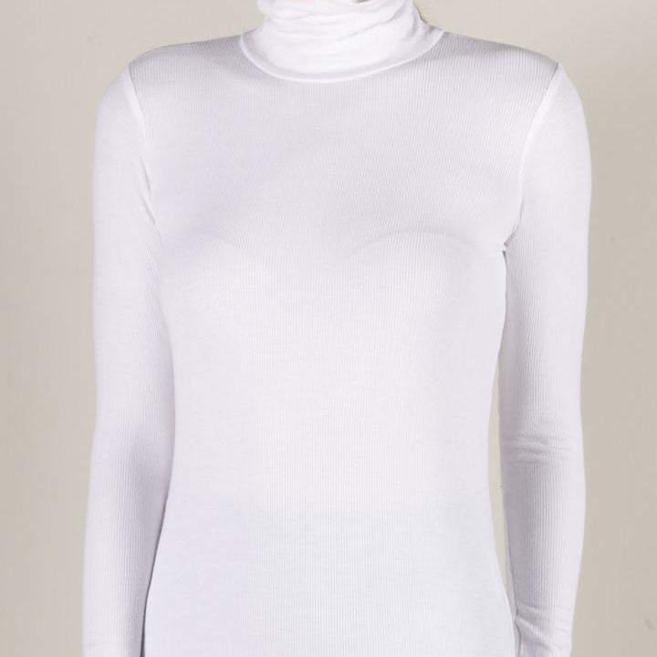 Point Relaxed Fabric Turtleneck